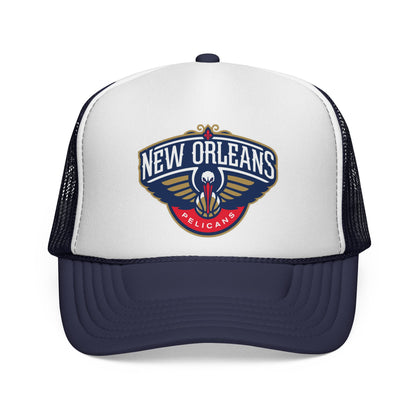 New Orleans Pelicans Trucker Cap - Sporty Mesh Hat, Perfect for Game Day, NBA Fans, Gifts for Basketball Lovers, Summer Wear
