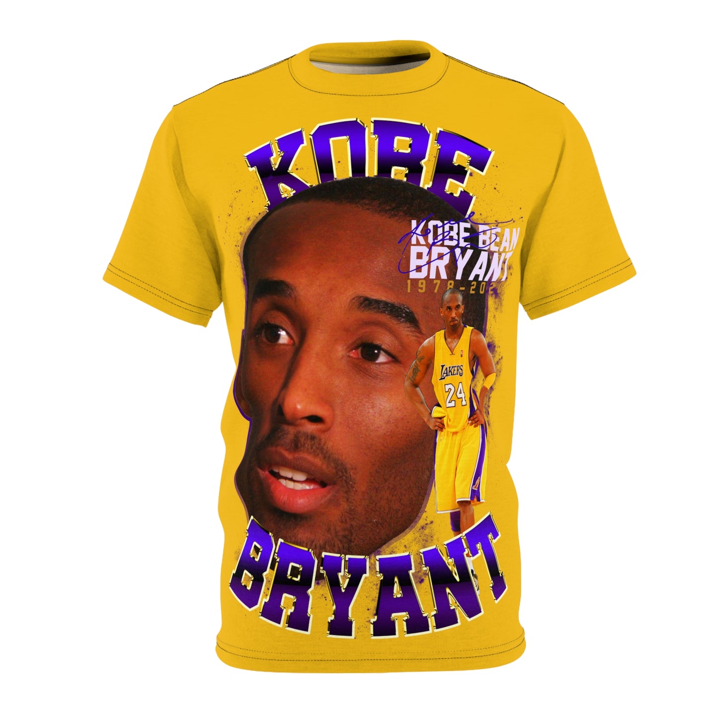 Adult Bryant Bean Tribute Unisex Tee, Sports Fan Apparel, Basketball Lover Gift, Memorial Merchandise, Graphic Tee