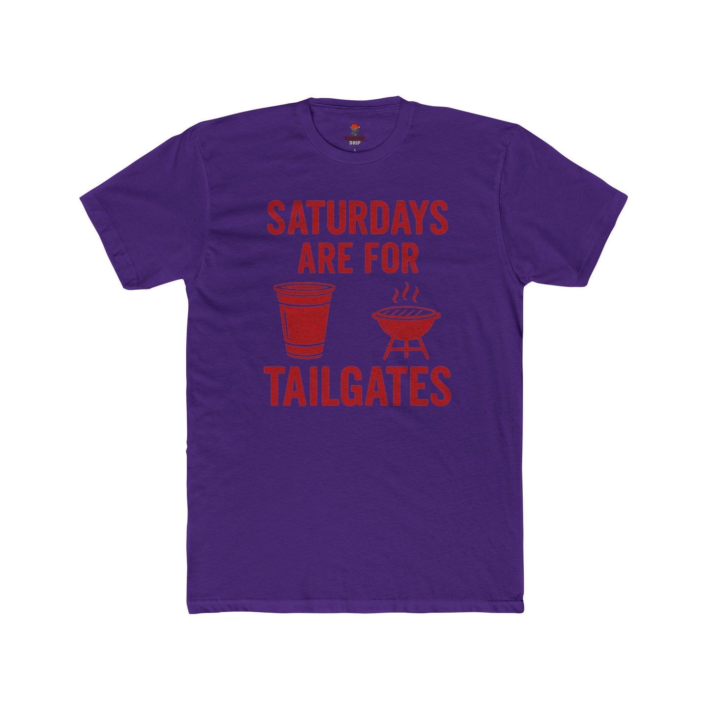 Adult Graphic Tee - Game Day Tailgate Unisex Cotton Crew Tee