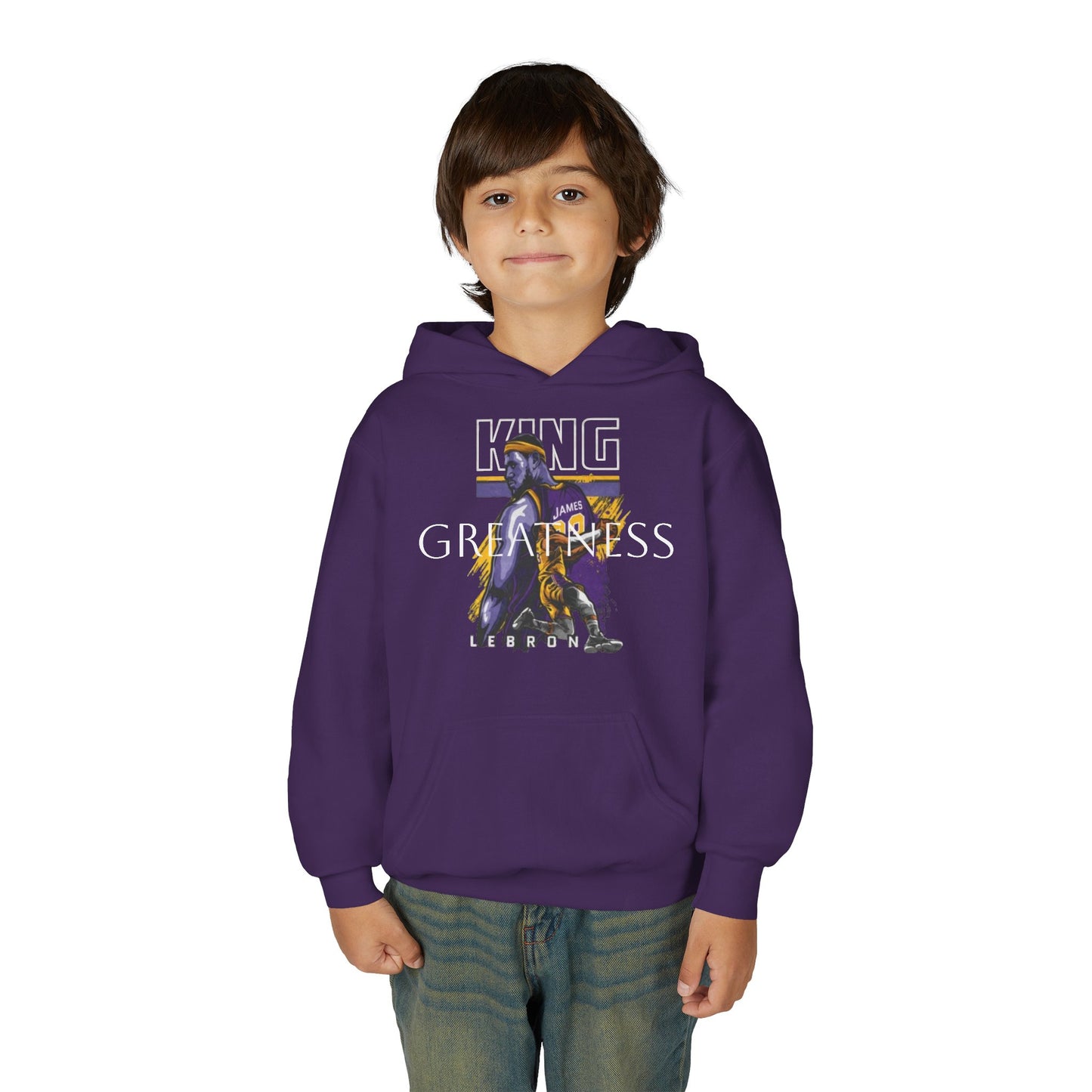 Kids King James Greatness Hoodie