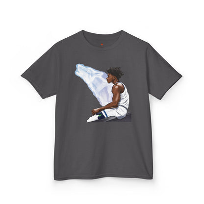 Kids Cool Graphic Anthony Edwards Tee - Trendy Youth T-Shirt, Perfect for Playdates, Birthdays, Casual Outings, Sports Events, Gift for Little Ones