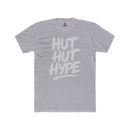 Adult Graphic Tee - Hut Hut Hype Unisex Cotton Crew Tee
