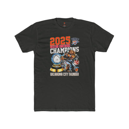 Adult OKC Thunder Mascot Western Champ Graphic Tee