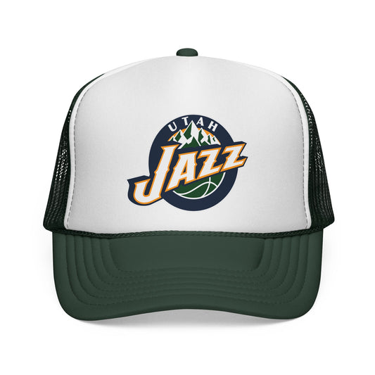 Utah Jazz Trucker Cap - Sporty Mesh Hat, Perfect for Game Day, NBA Fans, Gifts for Basketball Lovers, Summer Wear