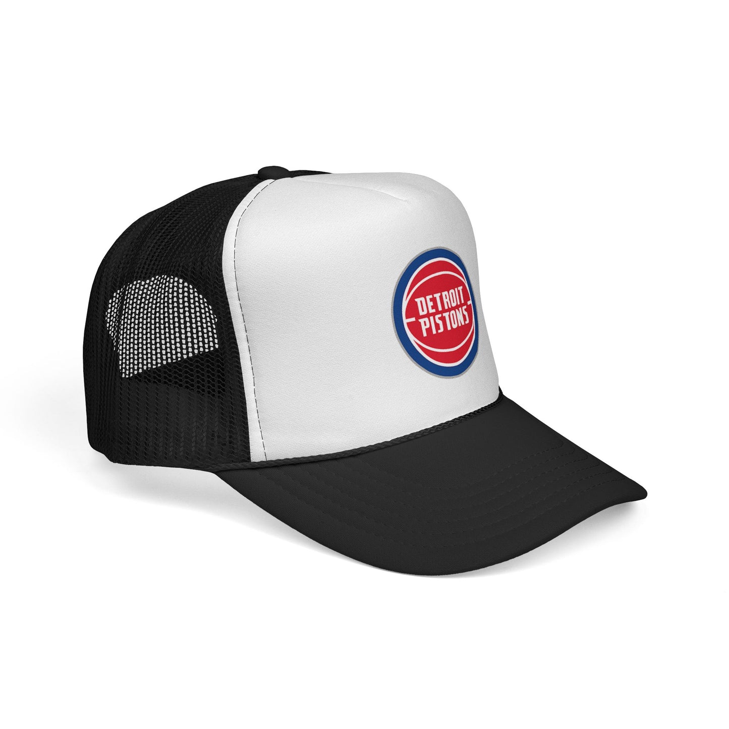 Detroit Pistons Trucker Cap - Sporty Mesh Hat, Perfect for Game Day, NBA Fans, Gifts for Basketball Lovers, Summer Wear