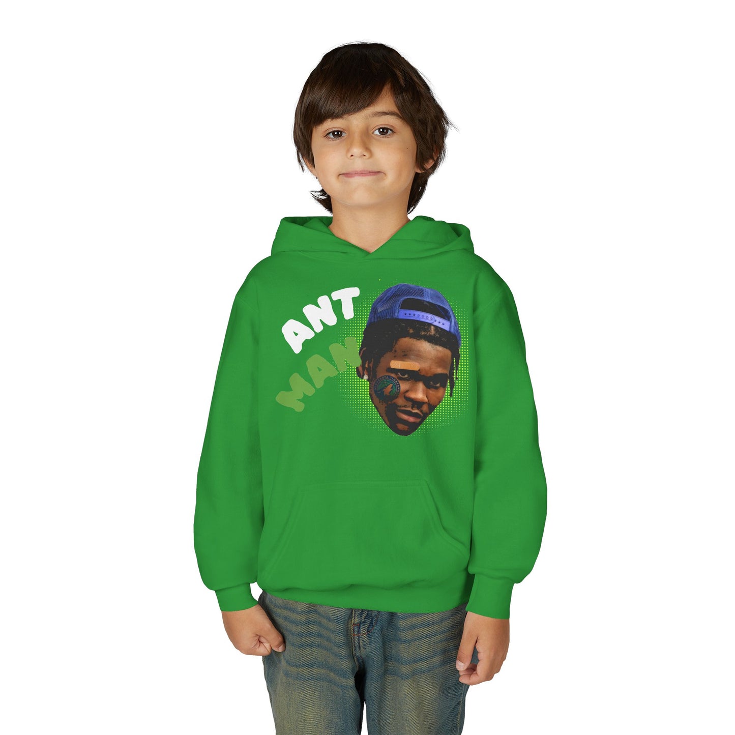 Kids Graphic Big Head Ant-man Hoodie