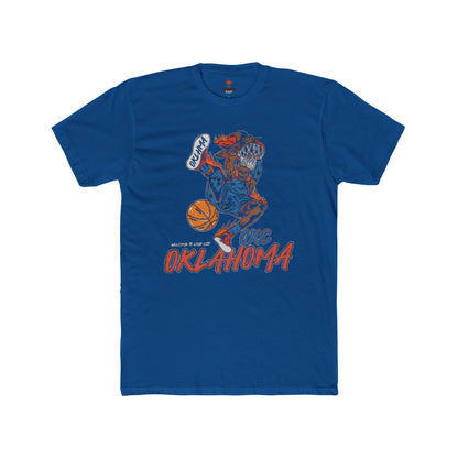 Adult Oklahoma Die Hard Slam Thunder Graphic Tee