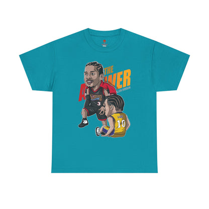Adult The Answer Stepover Retro Unisex Heavy Cotton Tee - Basketball Inspired Apparel