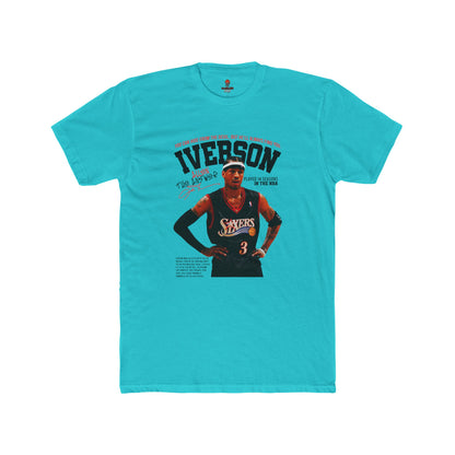 Adult Allen Iverson Unisex Cotton Crew Tee, Basketball Fan Gift, Sports Apparel, Casual Wear, Unisex T-Shirt