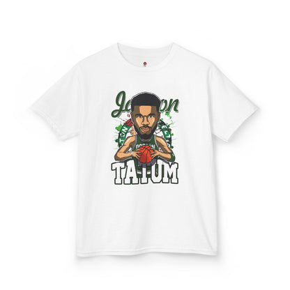 Kids Jason Tatum Anime Basketball Fan Unisex Heavy Cotton Tee