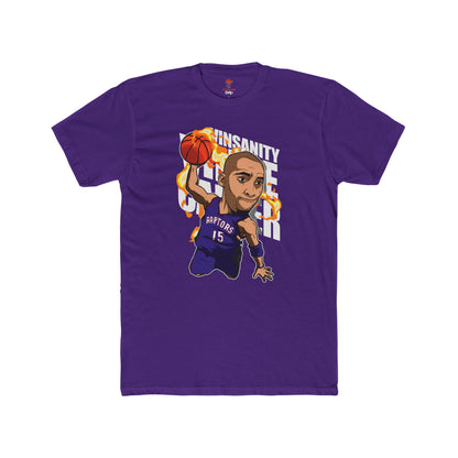 Adult Carter Vinsanity Retro Unisex Cotton Crew Tee - Perfect for Basketball Fans