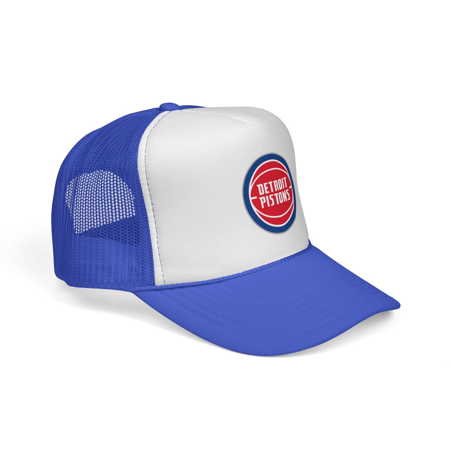 Detroit Pistons Trucker Cap - Sporty Mesh Hat, Perfect for Game Day, NBA Fans, Gifts for Basketball Lovers, Summer Wear