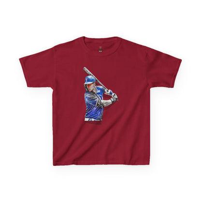 Kids Corey Seager Baseball Player Tee - Perfect for Sports Fanatics, Birthday Gifts, Team Spirit Wear, Summer Outfits, Youth Sports Apparel