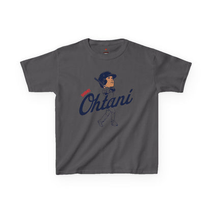 Kids Baseball Ohtani Sports Tee - Fun Baseball Shirt for Kids, Ohtani Graphic Tee, Birthday Gift, Baseball Fan Apparel, Summer Playwear