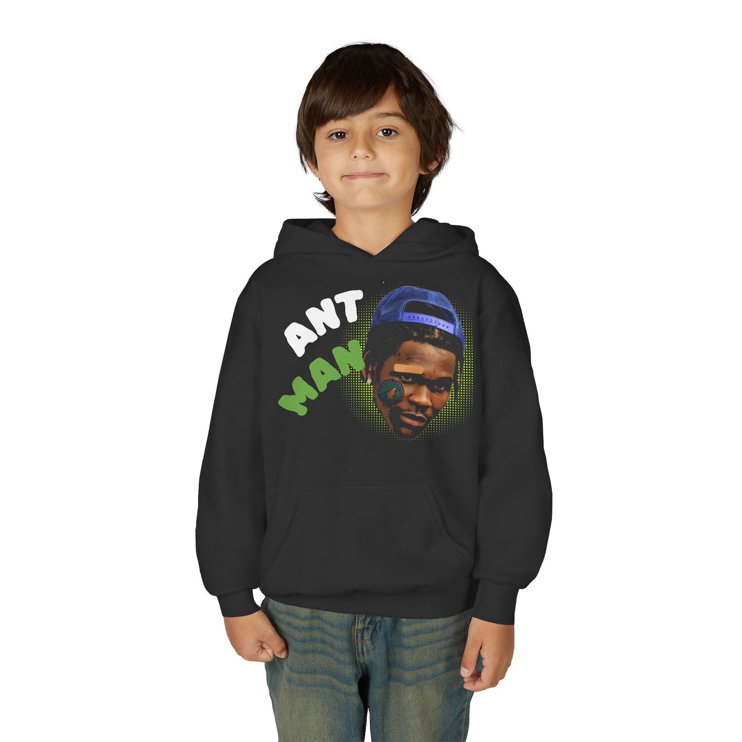 Kids Graphic Big Head Ant-man Hoodie