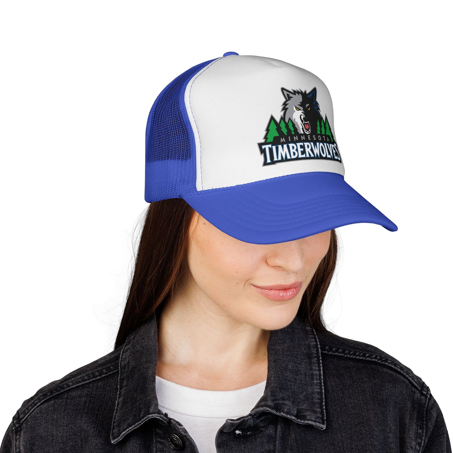 Minnesota Timberwolves Trucker Cap - Sporty Mesh Hat, Perfect for Game Day, NBA Fans, Gifts for Basketball Lovers, Summer Wear