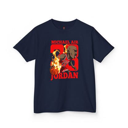 Kids Michael Jordan Retro Unisex Heavy Cotton Tee - Basketball Inspired Apparel