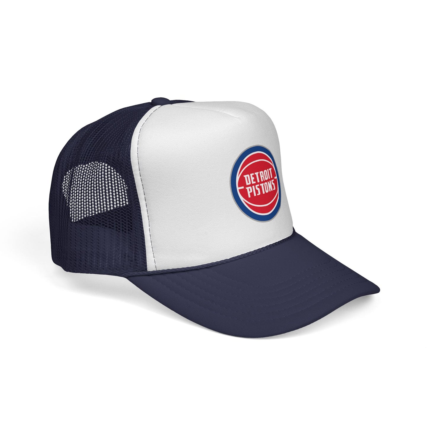 Detroit Pistons Trucker Cap - Sporty Mesh Hat, Perfect for Game Day, NBA Fans, Gifts for Basketball Lovers, Summer Wear