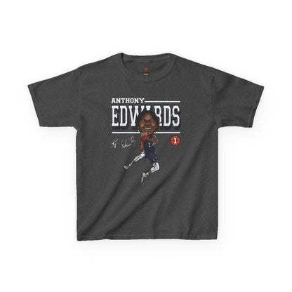 Kids Sporty Graphic Tee, Basketball Fan Shirt, Anthony Edwards Tee, Kids Casual Wear, Sports Gift, Youth T-Shirt