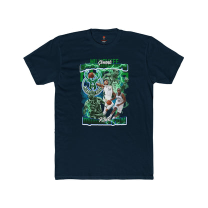 Adult Bucks Basketball Fan Tee, Unisex Cotton Crew T-Shirt, Sports Apparel, Athletic Gift, Retro Graphic Tee