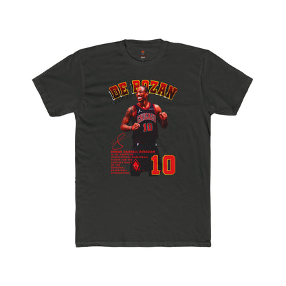 Adult Derozan Basketball Graphic Tee, Unisex Cotton Crew Shirt, Sports Fan Gift, Athletes Apparel, Retro Sportswear, Game Day Top