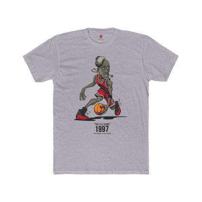 Adult Michael Jordan Retro Flu Game Unisex Heavy Cotton Tee - Basketball Inspired Apparel