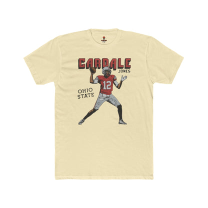 Adult Ohio State Football Tee - Cardale Jones Unisex Crew Shirt, Sports Fan Gift, Game Day Apparel, College Football Merchandise