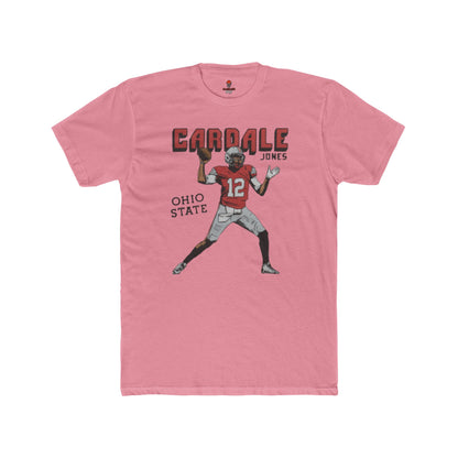 Adult Ohio State Football Tee - Cardale Jones Unisex Crew Shirt, Sports Fan Gift, Game Day Apparel, College Football Merchandise