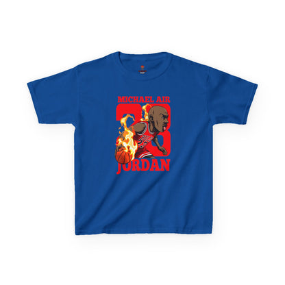 Kids Michael Jordan Retro Unisex Heavy Cotton Tee - Basketball Inspired Apparel