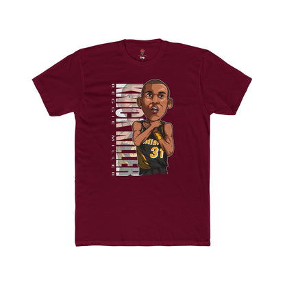 Adult Knick Killer Reggie Retro Unisex Cotton Crew Tee - Perfect for Basketball Fans