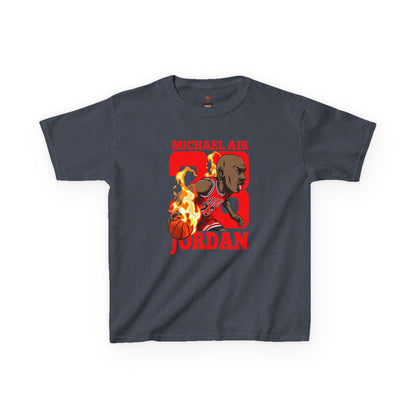 Kids Michael Jordan Retro Unisex Heavy Cotton Tee - Basketball Inspired Apparel