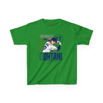 Kids Sports S. Ohtani Tee, Baseball Shirt, Kids Graphic Tee, Sports Fan Gift, Team Spirit Apparel, Sports Birthday Party