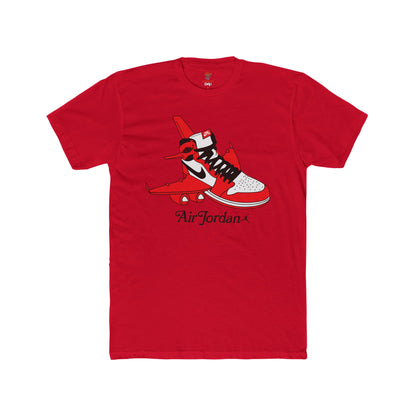 Adult MJ Air Flight Unisex Cotton Crew Tee - Perfect for Basketball Fans