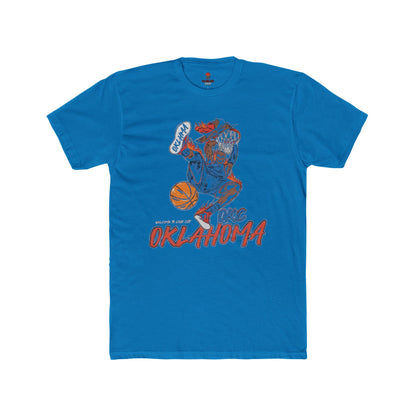 Adult Oklahoma Die Hard Slam Thunder Graphic Tee