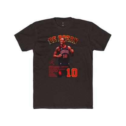 Adult Derozan Basketball Graphic Tee, Unisex Cotton Crew Shirt, Sports Fan Gift, Athletes Apparel, Retro Sportswear, Game Day Top