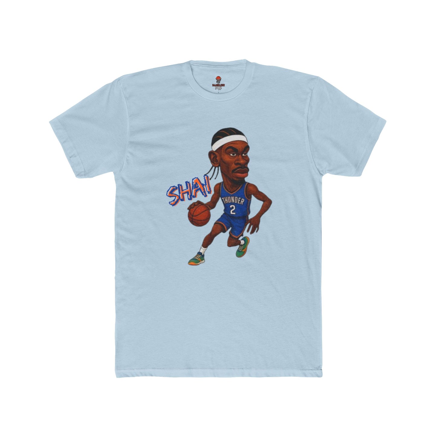 Adult Shai Animated Dribble Thunder Graphic Tee