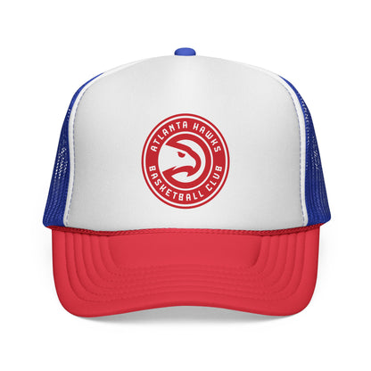 Atlanta Hawks Trucker Cap - Sporty Mesh Hat, Perfect for Game Day, NBA Fans, Gifts for Basketball Lovers, Summer Wear