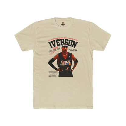 Adult Allen Iverson Unisex Cotton Crew Tee, Basketball Fan Gift, Sports Apparel, Casual Wear, Unisex T-Shirt
