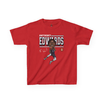Kids Sporty Graphic Tee, Basketball Fan Shirt, Anthony Edwards Tee, Kids Casual Wear, Sports Gift, Youth T-Shirt