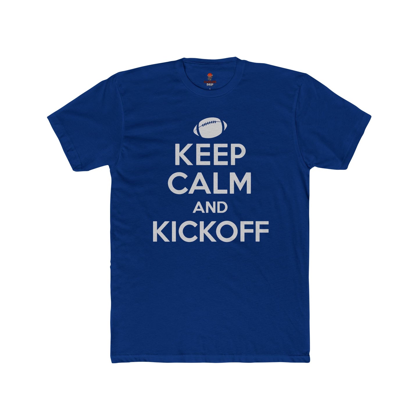 Adult Game Day Keep Calm Graphic Tee