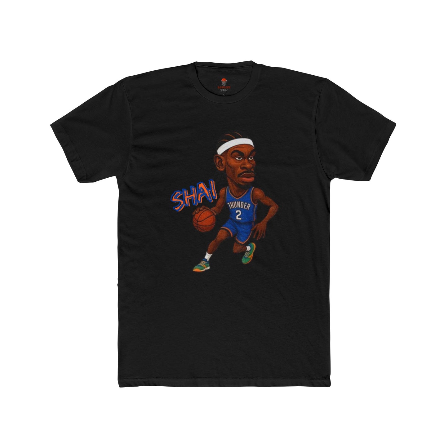 Adult Shai Animated Dribble Thunder Graphic Tee