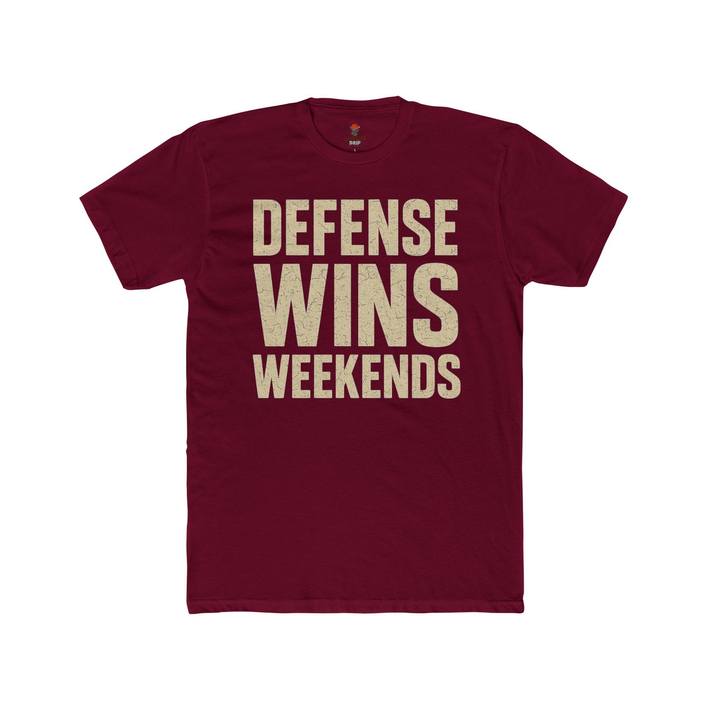 Adult Defense Wins College Apparel Shirt Crew Tee