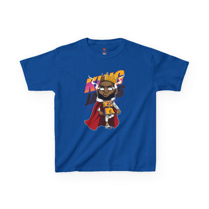 Kids King James Graphic Tee - Perfect Gift for Young Fans!