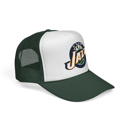 Utah Jazz Trucker Cap - Sporty Mesh Hat, Perfect for Game Day, NBA Fans, Gifts for Basketball Lovers, Summer Wear