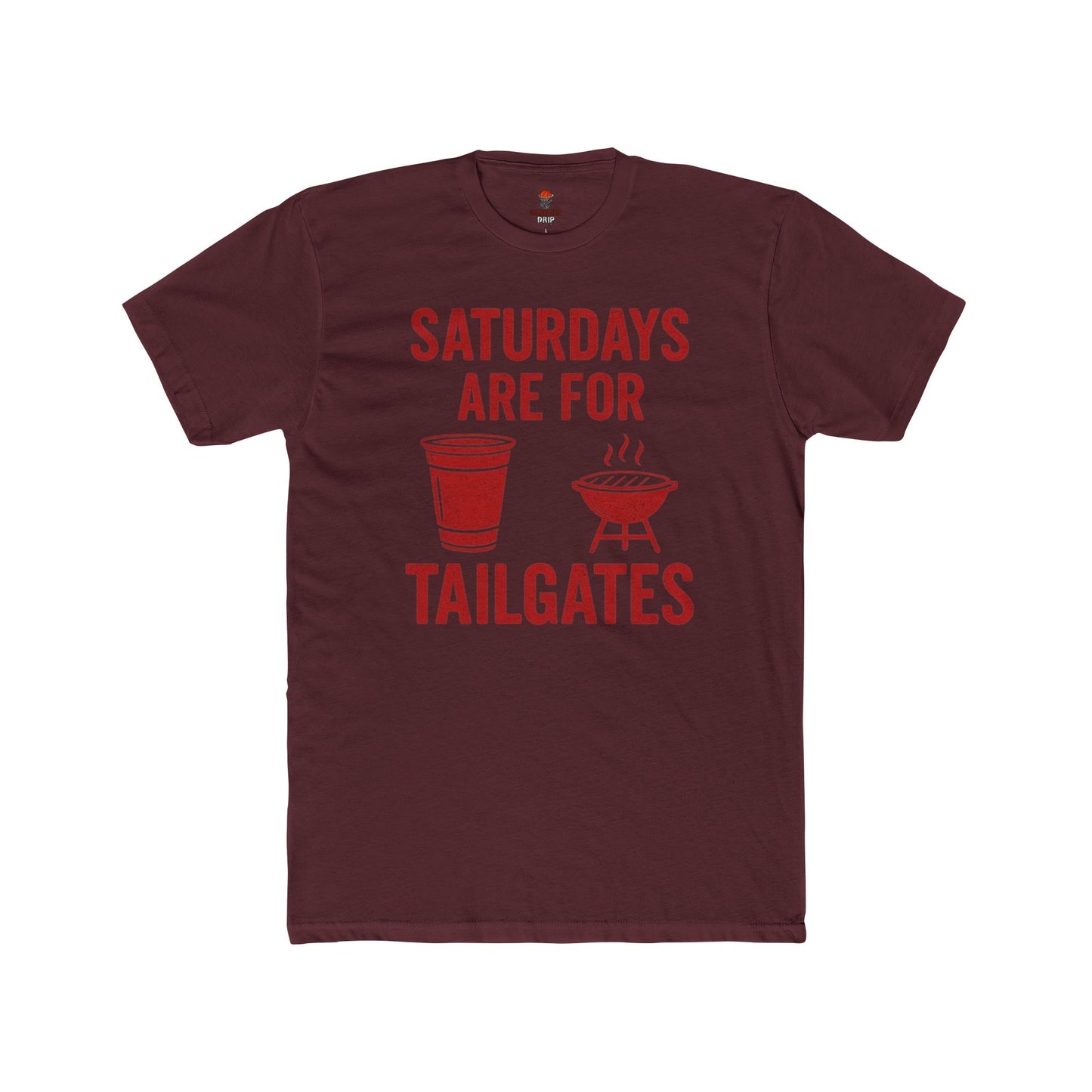 Adult Graphic Tee - Game Day Tailgate Unisex Cotton Crew Tee