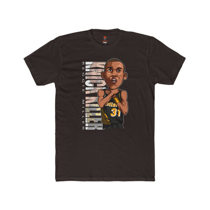 Adult Knick Killer Reggie Retro Unisex Cotton Crew Tee - Perfect for Basketball Fans