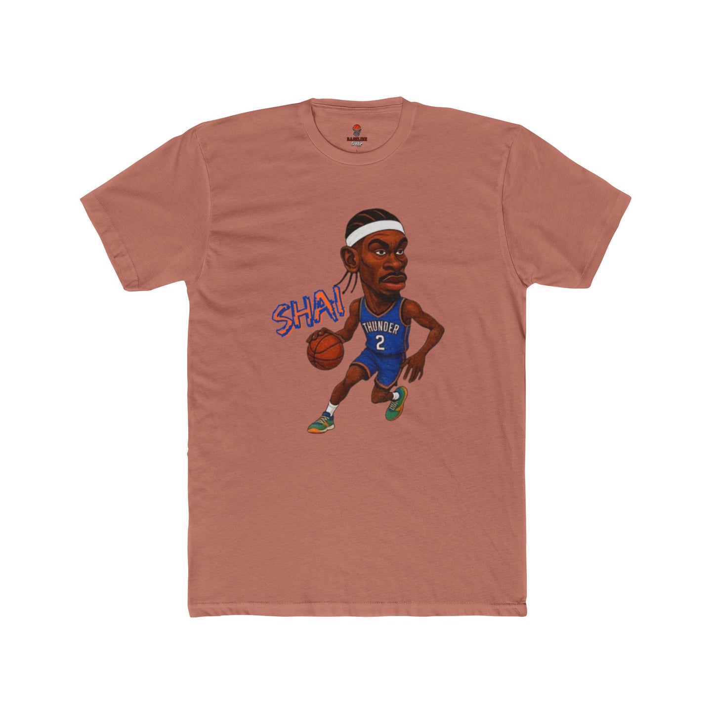 Adult Shai Animated Dribble Thunder Graphic Tee