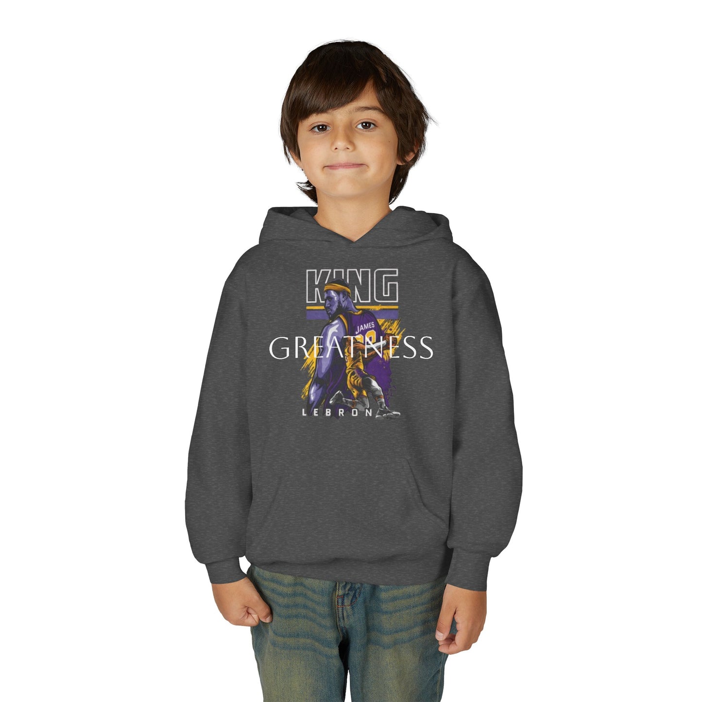 Kids King James Greatness Hoodie
