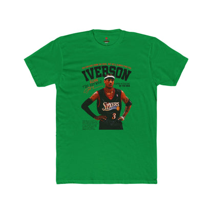 Adult Allen Iverson Unisex Cotton Crew Tee, Basketball Fan Gift, Sports Apparel, Casual Wear, Unisex T-Shirt
