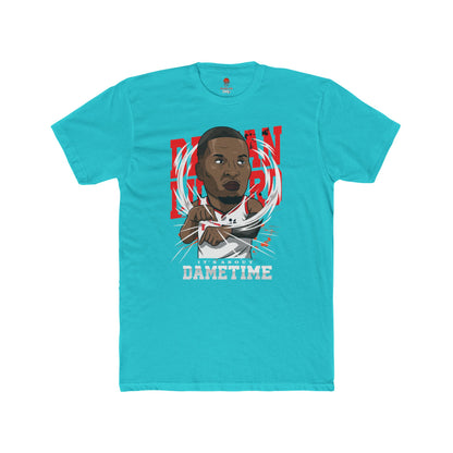 Adult Dame Time Unisex Cotton Crew Tee - Perfect for Basketball Fans